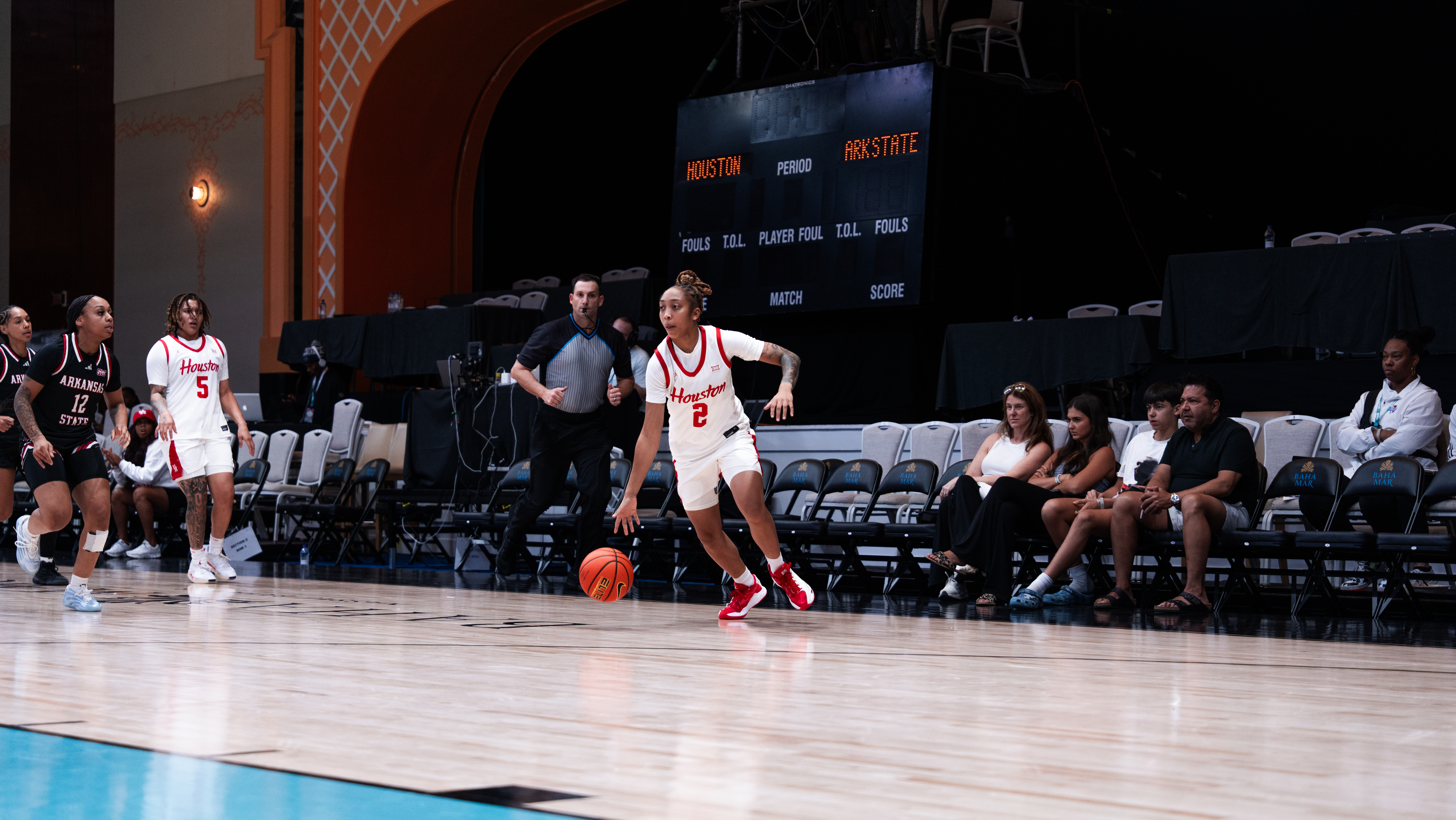 Houston Cougars guard Kierra Merchant